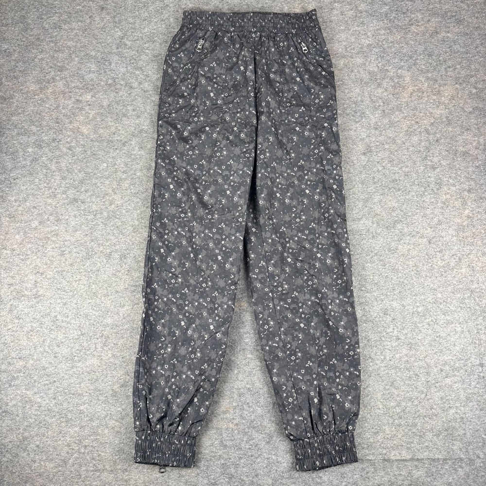 Varley Beckett Pant Track Jogger 28" Pockets Mini Camo Floral Grey Womens XS
